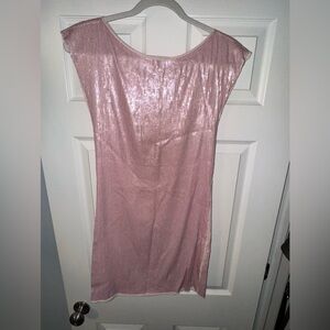 Alice + Olivia Pink Sequin Mini Dress great for a #girlsnightout